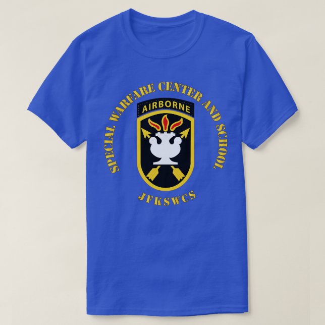Camiseta SOF JFKSWCS SSI con fondo (Diseño del anverso)