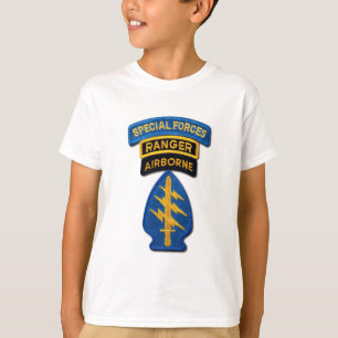 Camiseta SOF SFG SOC de las boinas verdes SF del grupo de