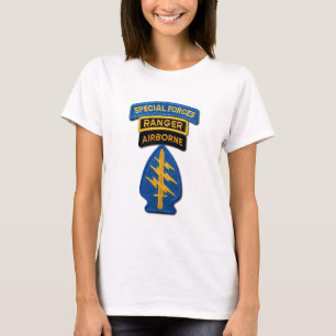 Camiseta SOF SFG SOC de las boinas verdes SF del grupo de