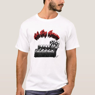 Camiseta sofá impresionante