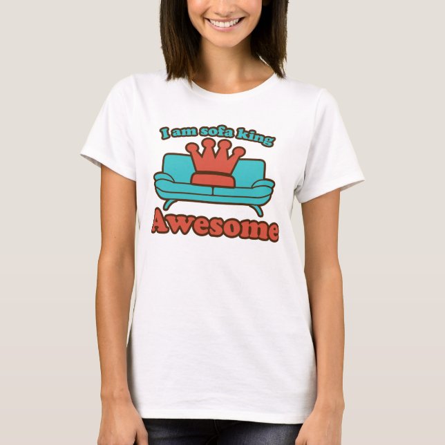 Camiseta Sofa King Awesome (Anverso)
