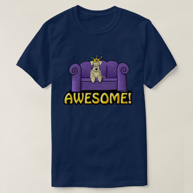Camiseta Sofa King Impresionante Wheatie (Diseño del anverso)