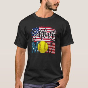 Camiseta Sofball Love Softball Life Mom High School Softba