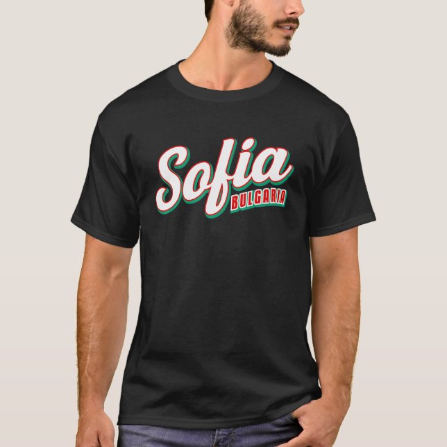 Camiseta Sofia Bulgaria (Anverso)