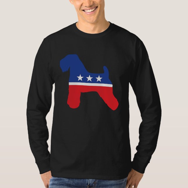 Camiseta Soft Coated Wheaten Terrier Dog  Political Symbol (Anverso)