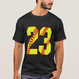 Camiseta Softball 23 Fast Pitch Love Softball Mamá Favorito