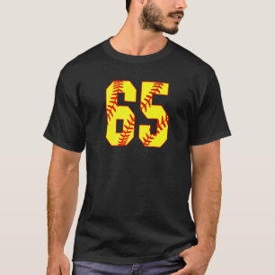 Camiseta Softball 65 Fast Pitch Love Softball Mamá Favorito