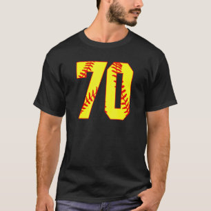 Camiseta Softball 70 Fast Pitch Love Softball Mamá Favorito