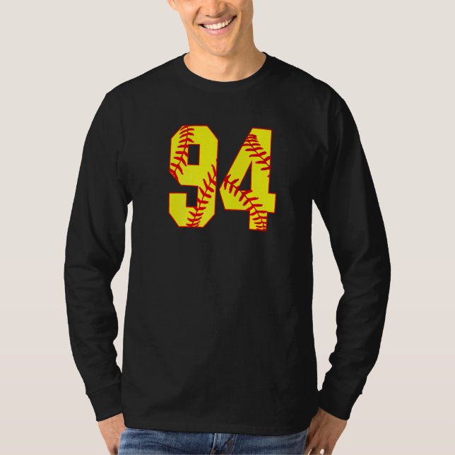 Camiseta Softball 94 Fast Pitch Love Softball Mamá Favorito (Anverso)