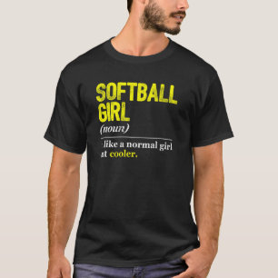 Camiseta Softball Chica Noun Definition Software Player Sof
