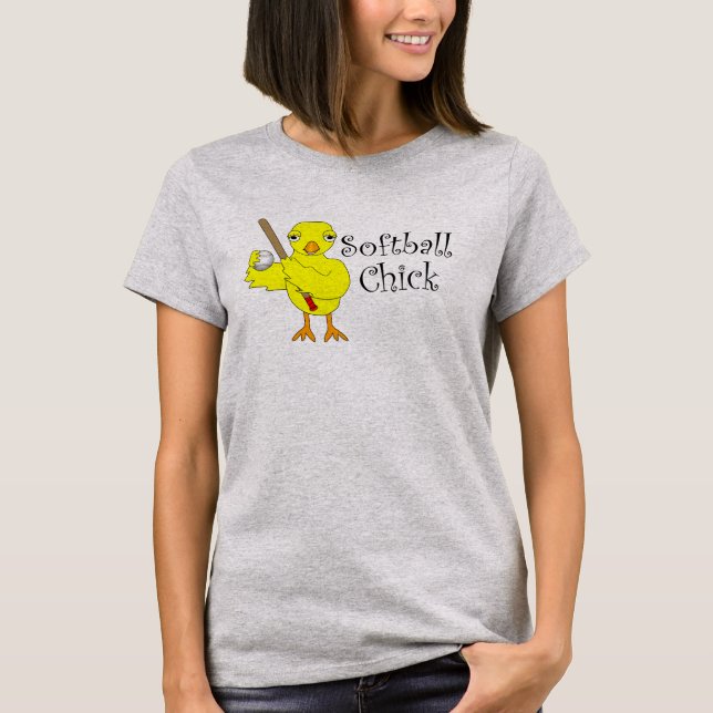 Camiseta Softball Chick (Anverso)