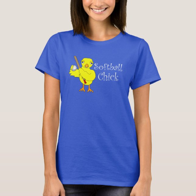 Camiseta Softball Chick (Anverso)