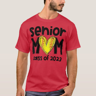 Camiseta Softball Clase Senior Mom De 2023