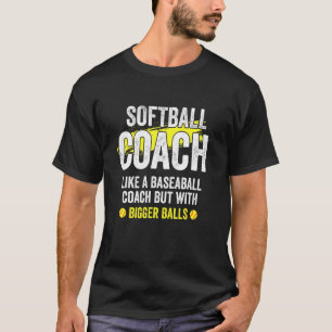 Camiseta Softball Coach Definition Humor para adultos Softb
