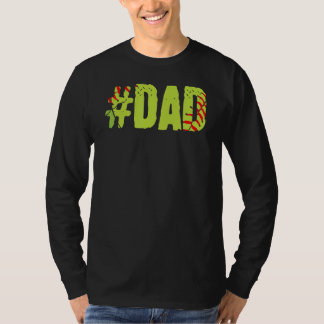 Camiseta Softball Dad Amo Padre Legendario Softball Pl