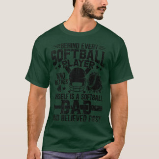 Camiseta Softball Dad Cita a Catcher Pitcher Padre Deportes