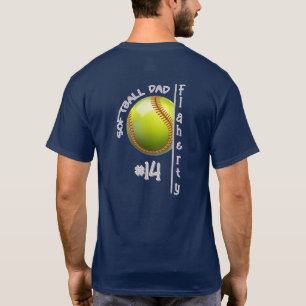 Camiseta Softball Dad T Shirt