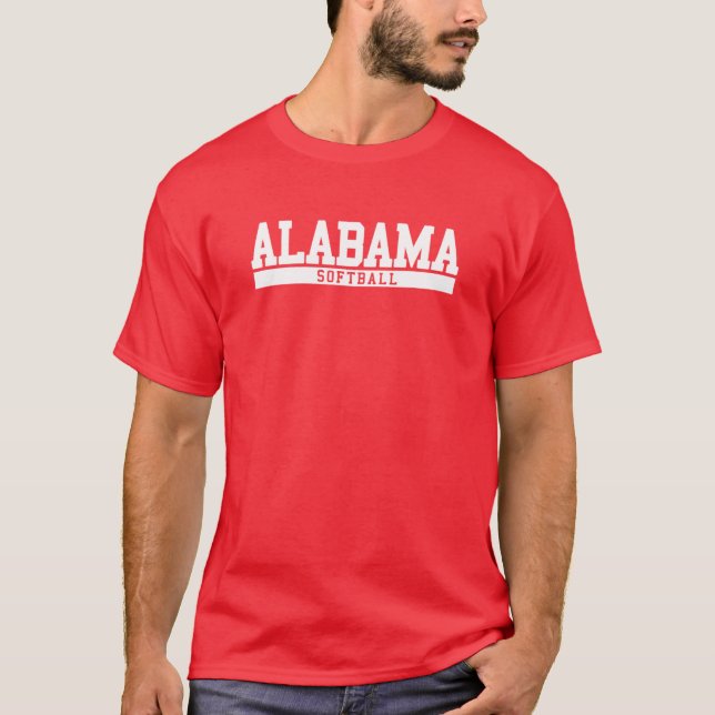 Camiseta Softball de Alabama (Anverso)