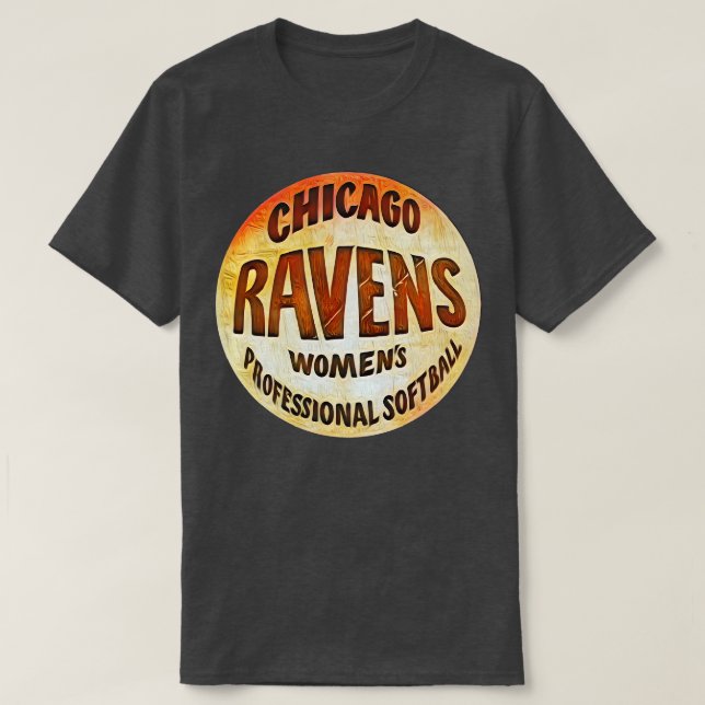 Camiseta Softball de Chicago Ravens (Diseño del anverso)