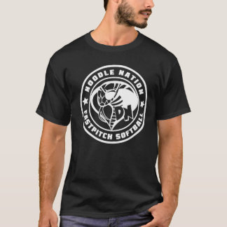 Camiseta Softball de los tallarines del peligro de la
