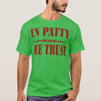 Camiseta Softball De Oklahoma En Patty Confiamos En 3