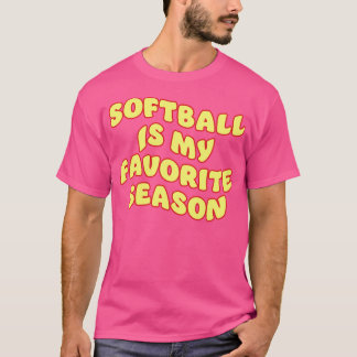 Camiseta softball es mi estación favorita 2