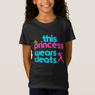 Camiseta Softball: Esta princesa Wears Cleats - Golly