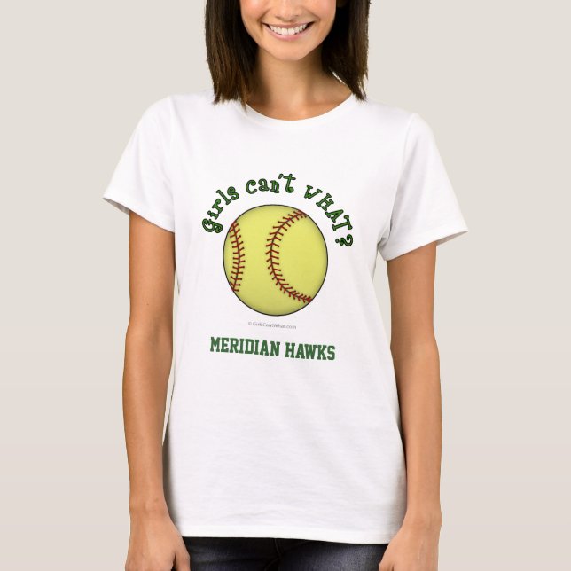 Camiseta Softball-Green (Anverso)