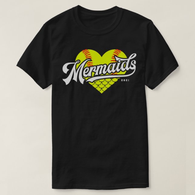 Camiseta Softball juvenil Mermaids BVRC 2021 (Diseño del anverso)