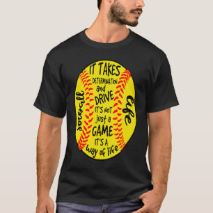 Camiseta SOFTBALL LIFE Itu2019s no solo un JUEGO Itu2019s a
