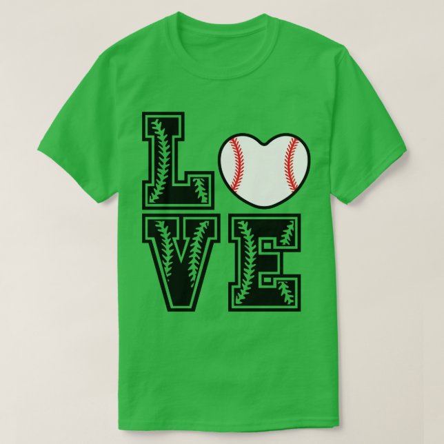 Camiseta Softball LOVE Funny 6 (Diseño del anverso)