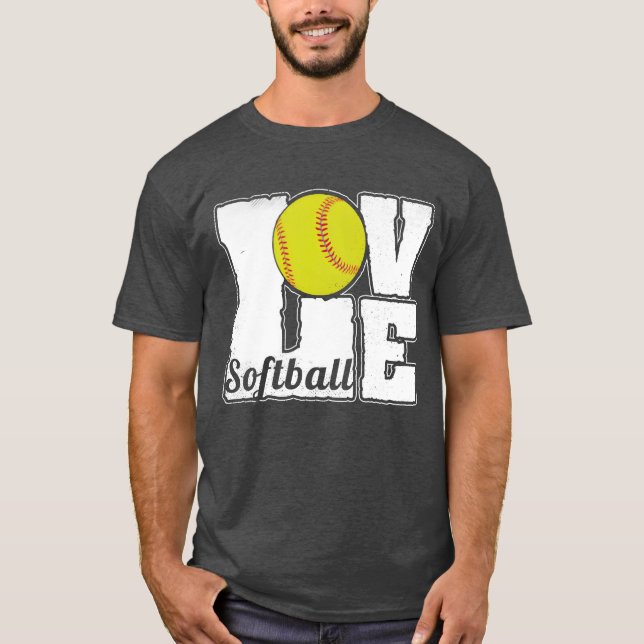 Camiseta SOFTBALL LOVE gift (Anverso)