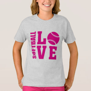 Camiseta Softball Love, Softball