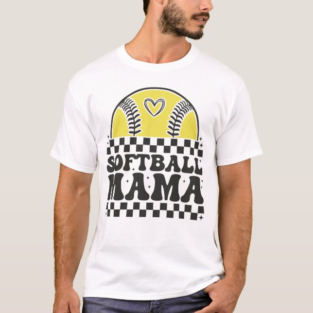 Camiseta Softball Mama (Anverso)