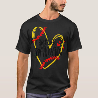 Camiseta Softball Mamaw Softball Heart