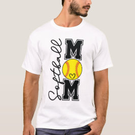 Camiseta Softball Mom Varsity Sports Softball Mom