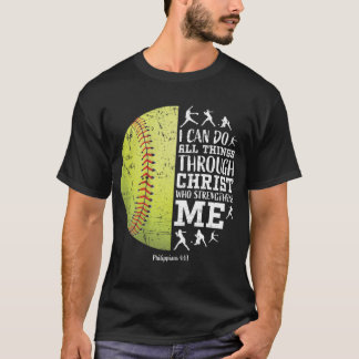Camiseta Softball Para Mujeres Regalos Softball Chicas Adol