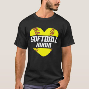 Camiseta Softball Player Family Gifts Softball Nooni Heart