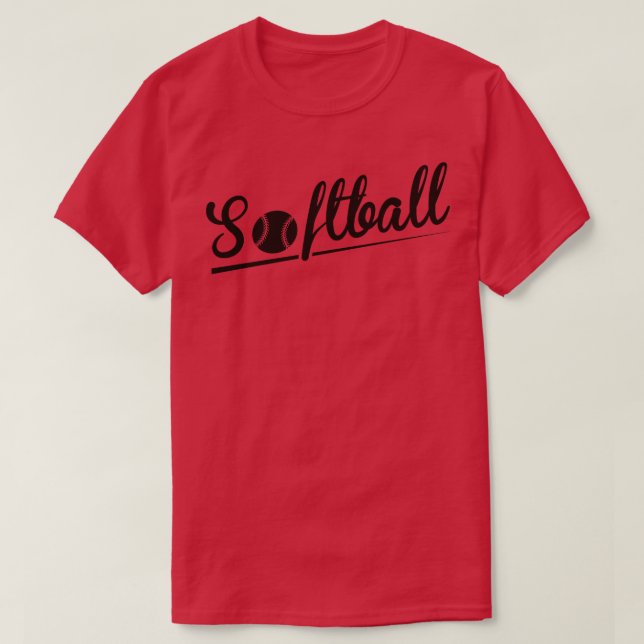 Camiseta Softbol (Diseño del anverso)