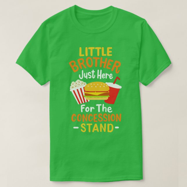 Camiseta Softbol de béisbol de Little Brother (Diseño del anverso)