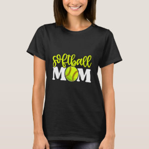 Camiseta Softbol Madres Equipadas Para Mujeres Madres Madre