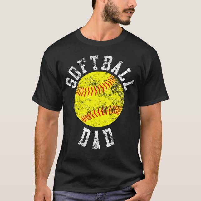 Camiseta Softbol Vintage (Anverso)