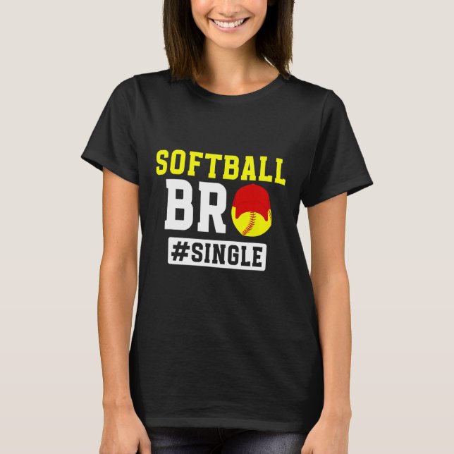 Camiseta Softll Bro Single Softll Brother Of A Softll Playe (Anverso)