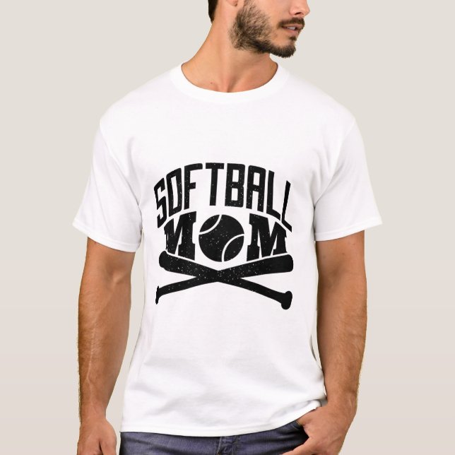 Camiseta Softll Mamá - Divertido Softll  (Anverso)