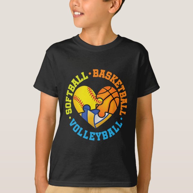 Camiseta Softll Sketll Voleibol  (Anverso)