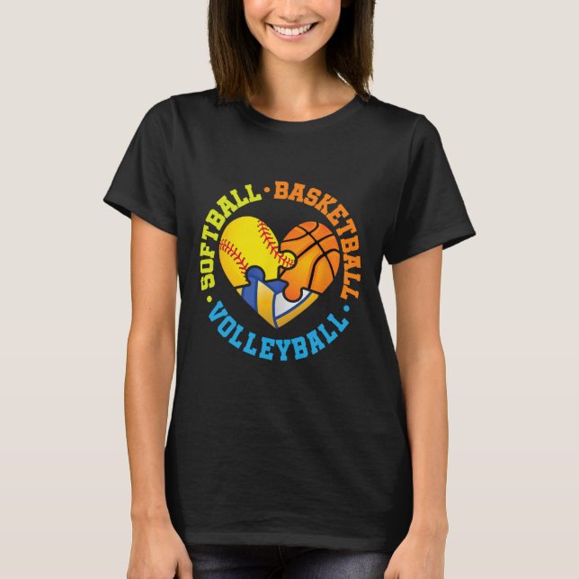Camiseta Softll Sketll Voleibol  (Anverso)