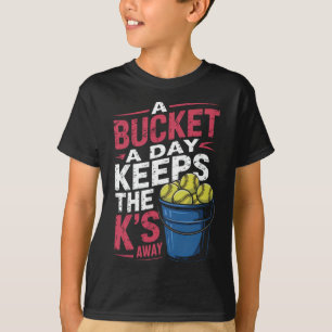 Camiseta Softll Un Balde Al Día Mantiene Las K's Alejadas L