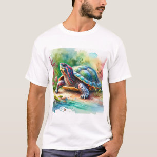 Camiseta Softshell Turtle 221024AREF149 - Watercolor