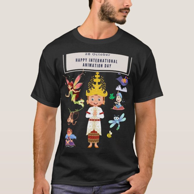 Camiseta software de animación barata (Anverso)