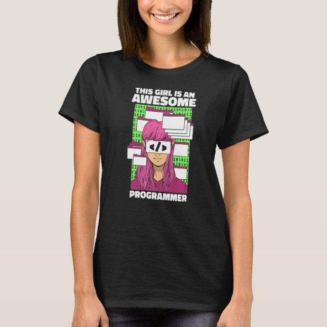 Camiseta Software de programación de programadores de progr (Anverso)